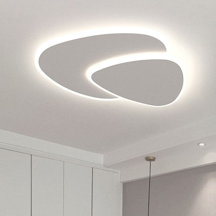 Modern Elliptical LED Ceiling Light Fixture
