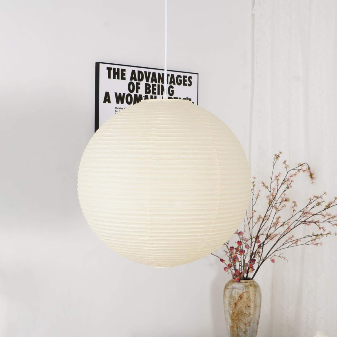 Japanese Pendant Lamp with Wire