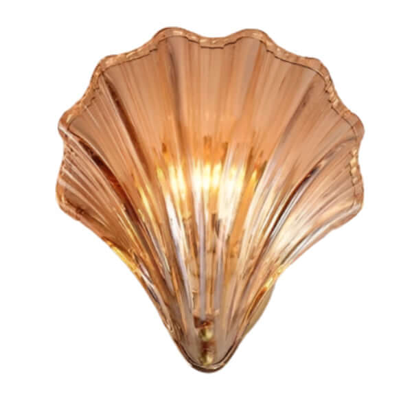 Seashell Wall Light Fixture, Nautical Decor, 20cm