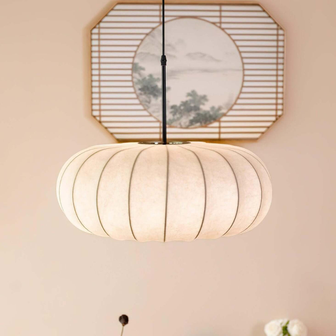 Wabi-Sabi Pendant Light - Natural Materials