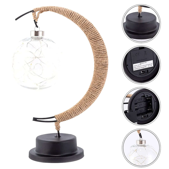 Decorative Lunar Lamp 27cm - Battery Powered