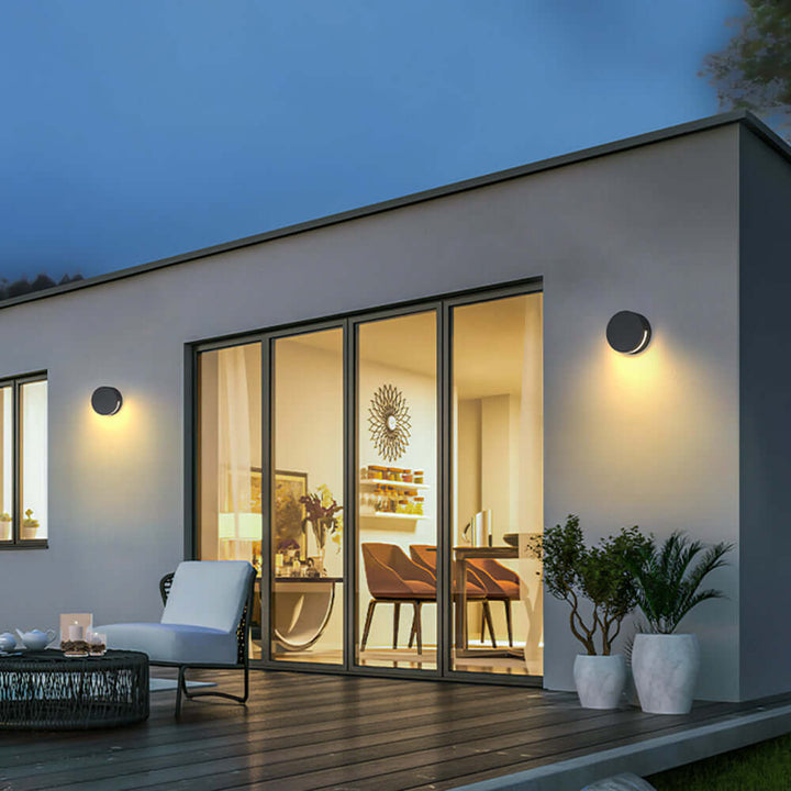 Round IP65 Waterproof Outdoor Wall Light