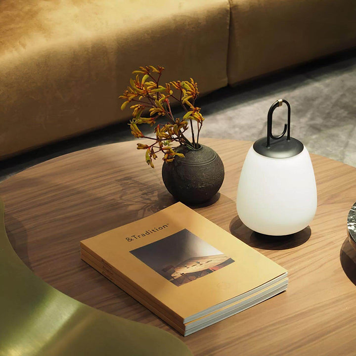 Portable LED Table Lamp with Built-in Battery