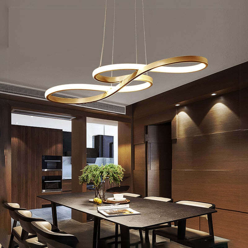 Modern Musical Note LED Pendant Lamp