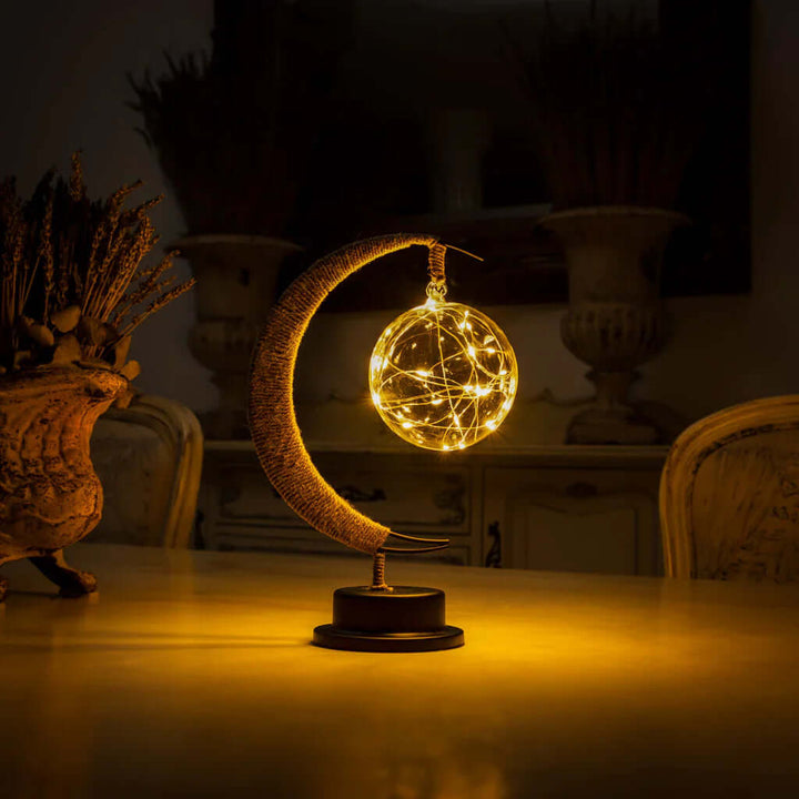 Decorative Lunar Lamp 27cm - Battery Powered