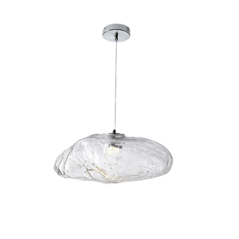 Handblown Glass Bubble Pendant Light
