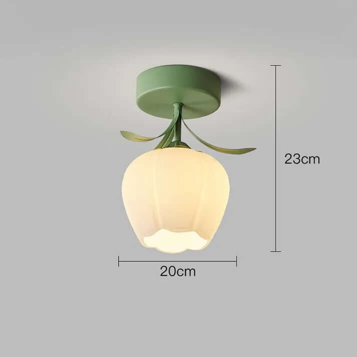 Tiffany Style Mini Floral Ceiling Light