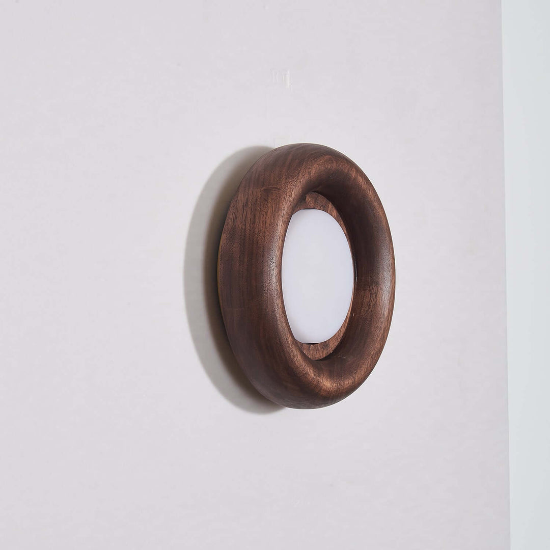 Modern Wood & Acrylic Wall Light