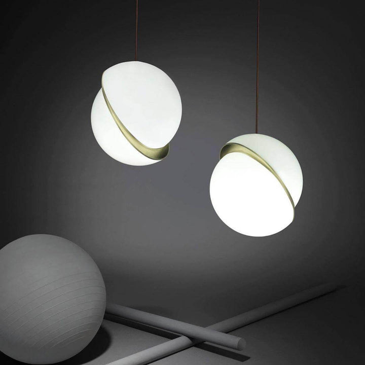 Modern Crescent Pendant Lamp