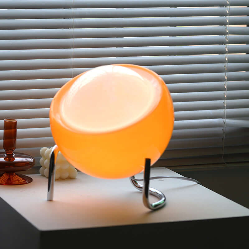 Retro Glass Table Lamp with Nordic Style