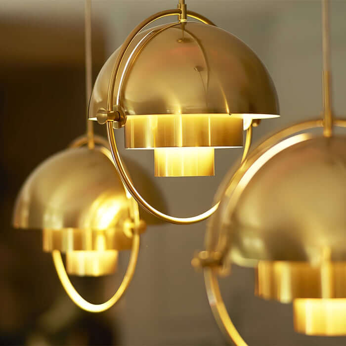 Multi-Level Pendant Lamp 38cm - Modern Metal Design