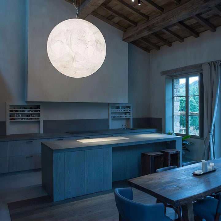 Silk Pendant Lamp with Soft Ambient Glow