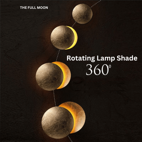 Rotating Disc Adjustable Wall Light