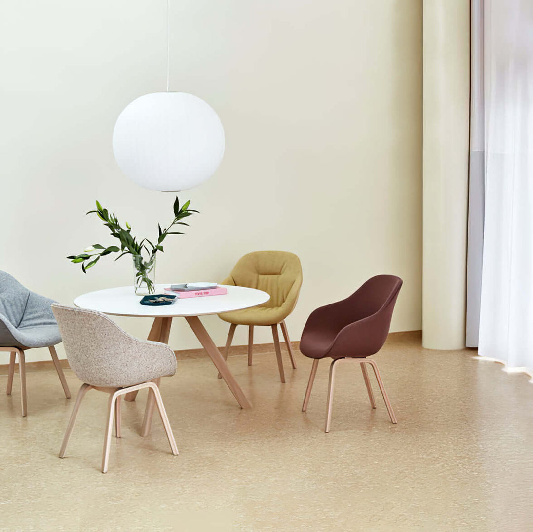 Nordic Style Pendant Lamp with Semi-Wood Finish