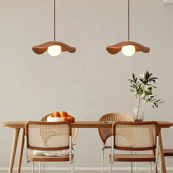 Wabi Sabi Lotus Leaf Pendant Light