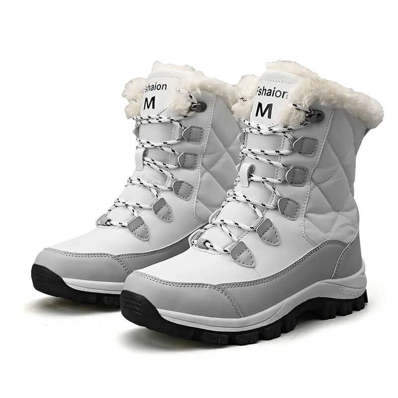 Women's Cozy Lace-Up Boots