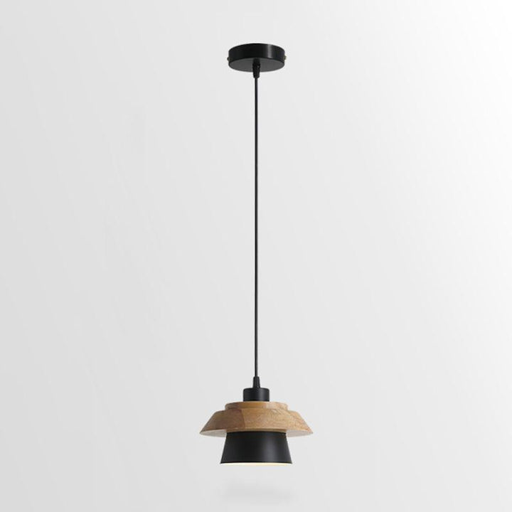 Natural Stone & Wood Pendant Lamp