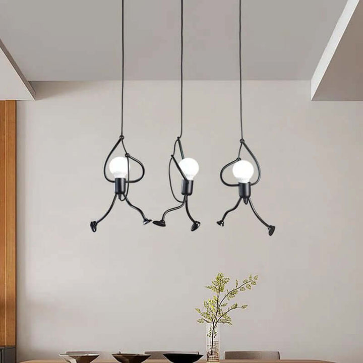 Playful Doll Pendant Light