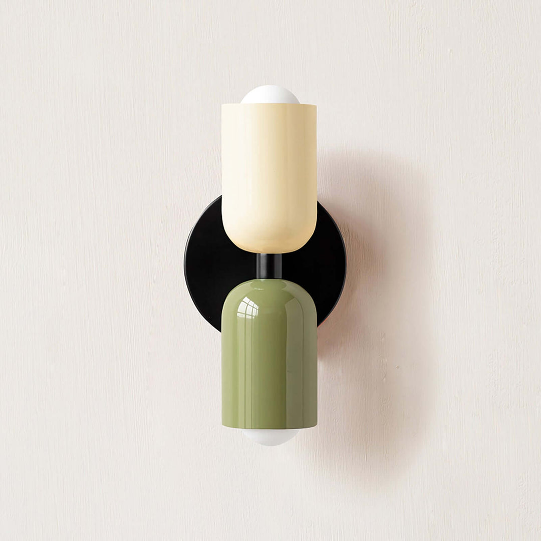 Double Head Metal Wall Light Fixture