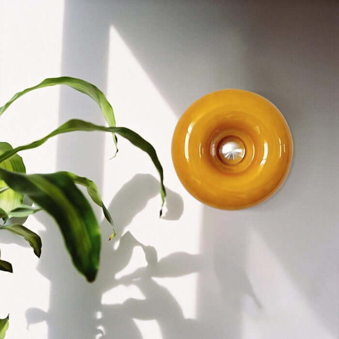 Modern Donut LED Wall & Table Lamp, 30cm