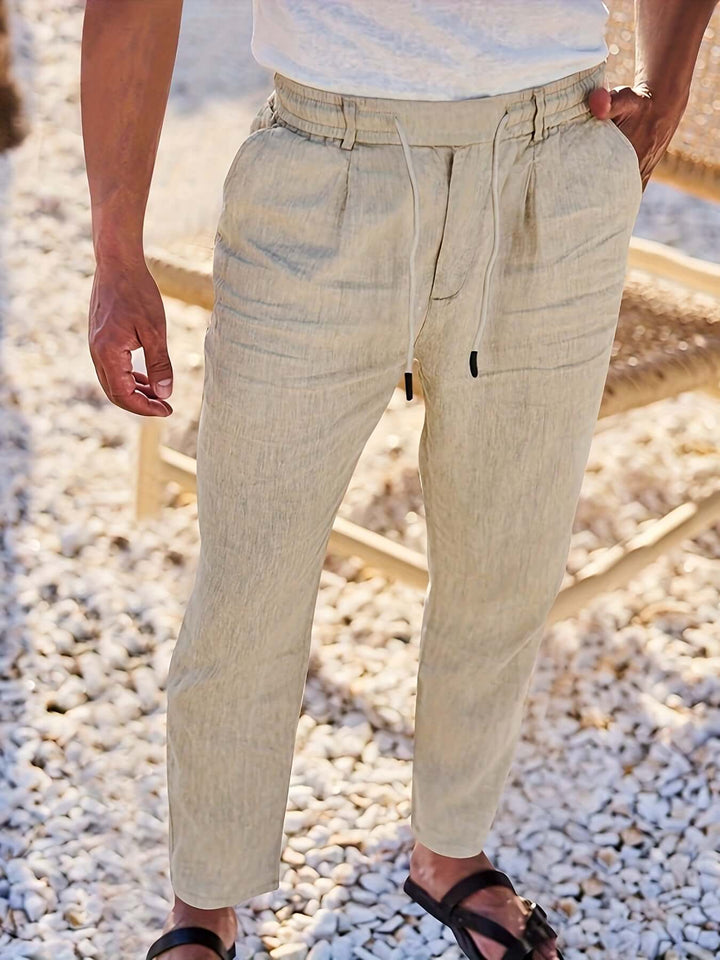 Men's Relaxed Fit Drawstring Pants