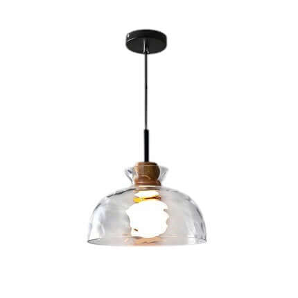 Modern Glass Chandelier for Dining Room, Entryway or Kitchen Lighting