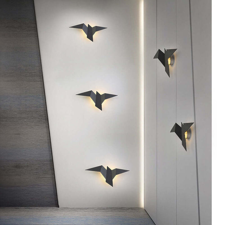Decorative Iron Bird Wall Light