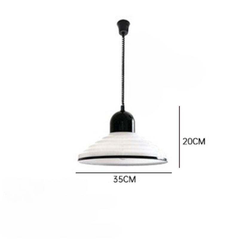 Cream Glass Pendant Lamp