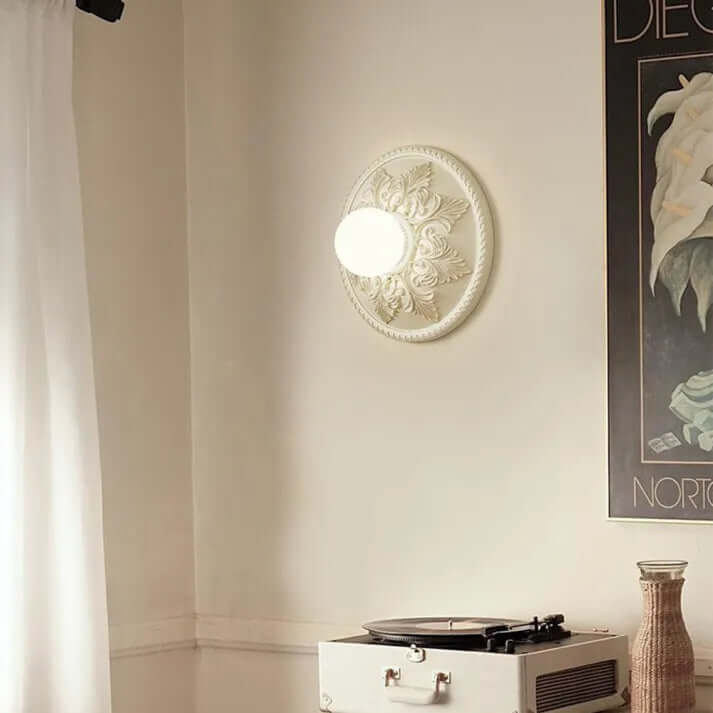 Modern Resin Milky Coffee Wall Light