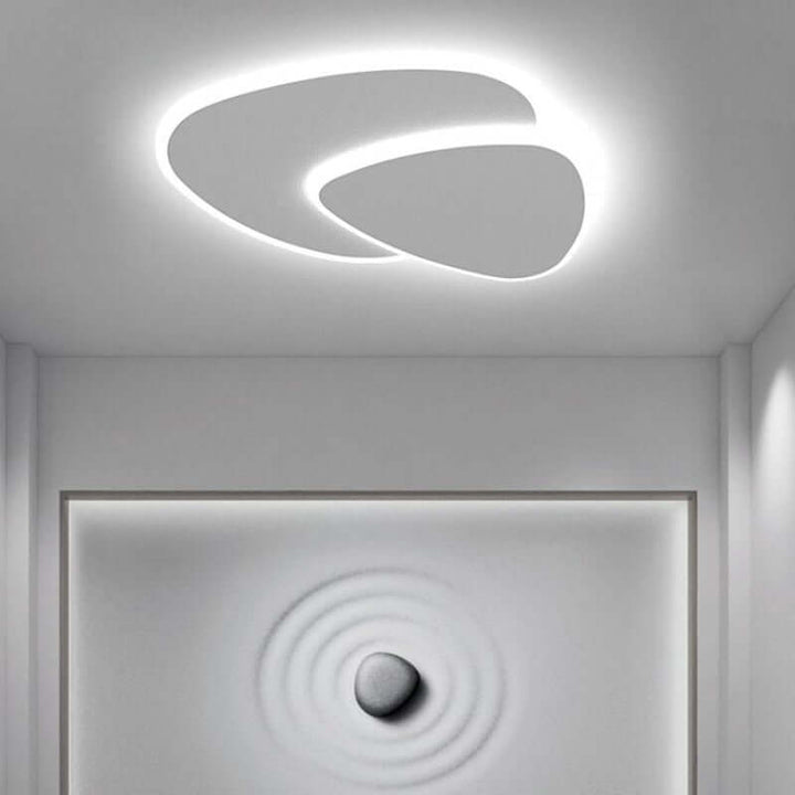 Modern Elliptical LED Ceiling Light Fixture