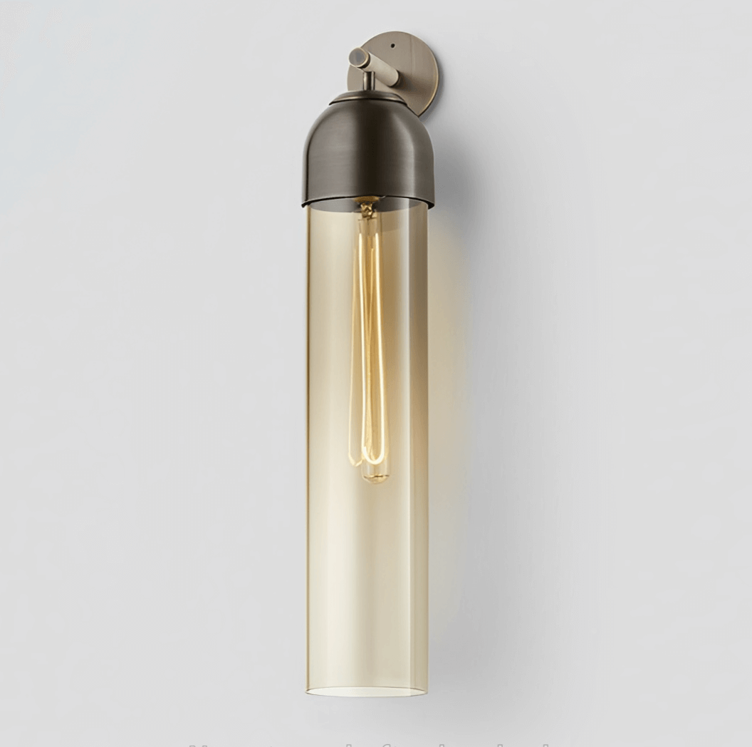 Elegant Glass Wall Sconce Light Fixture