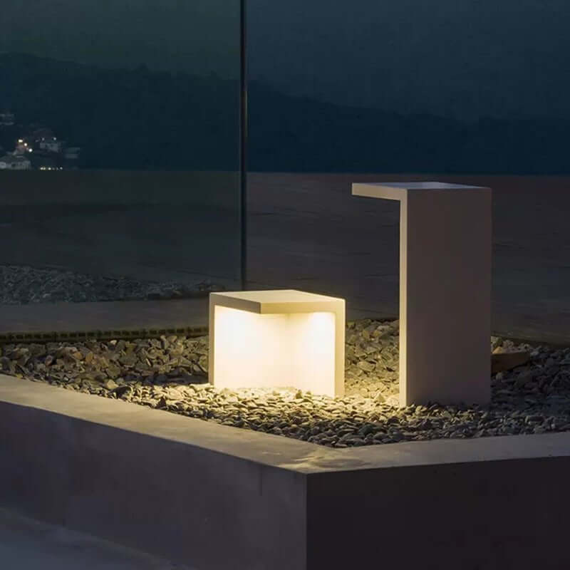 Outdoor Solar LED Light - Stainless Steel
