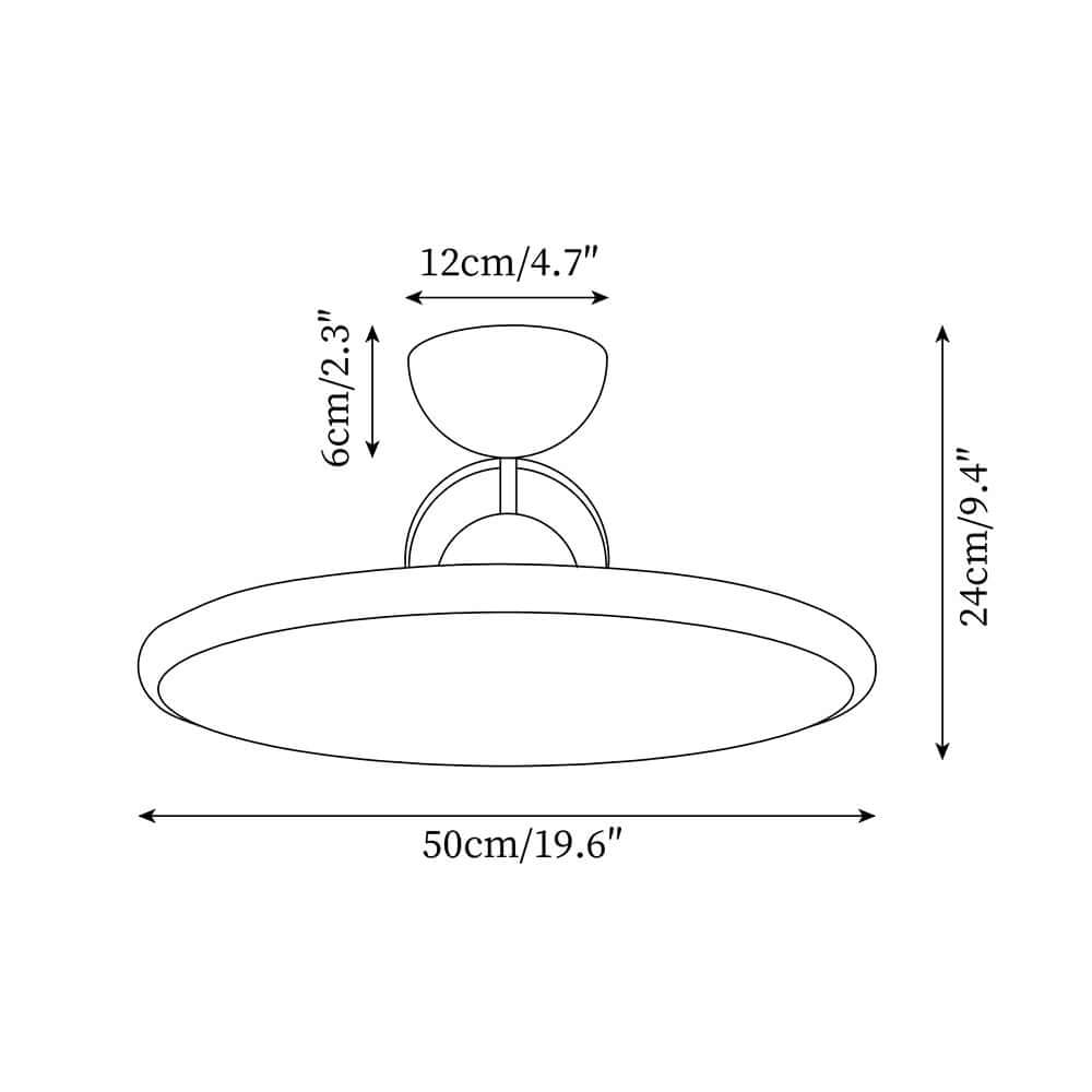 Modern Acrylic LED Ceiling Light Fixture