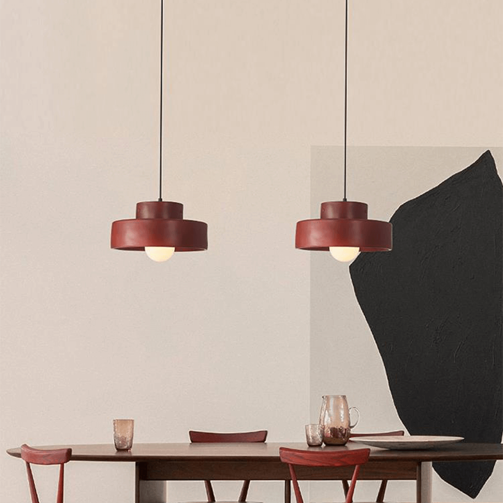 Modern Resin Pendant Light - D30cm