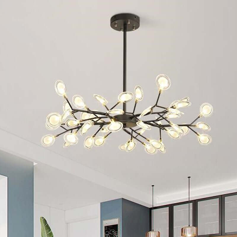 Modern Acrylic Chandelier Firefly Design