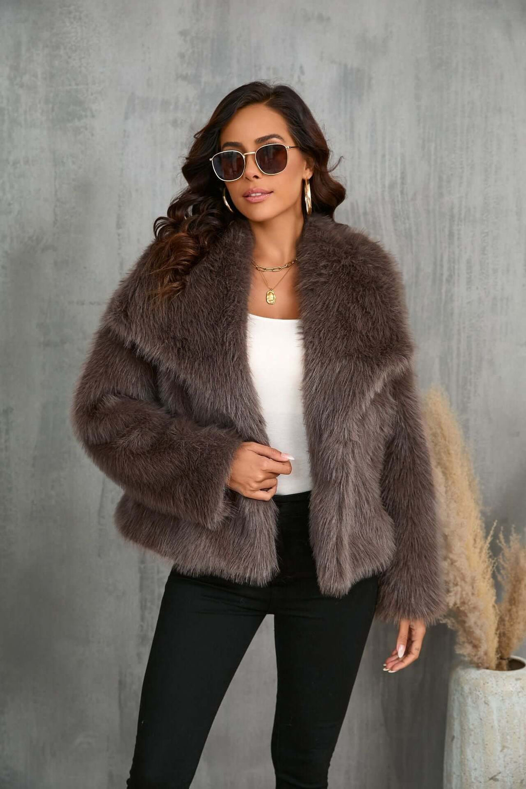 Taupe Coat
