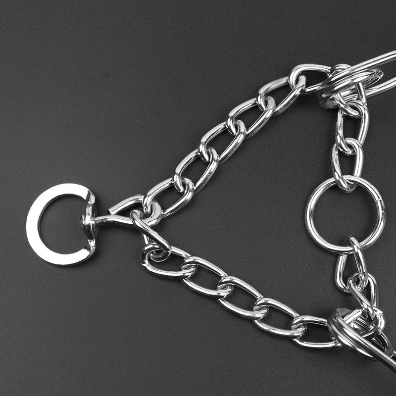 Durable adjustable dog collar designed for gentle training and anti-pull walking.