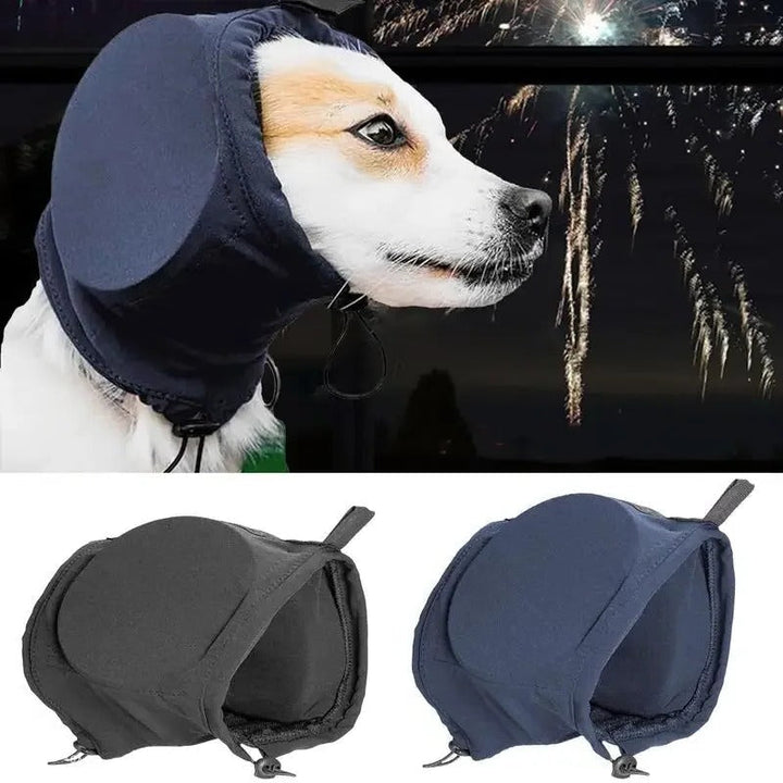 Comfortable dog earmuffs for pet protection, reducing noise and promoting a calm, stress-free experience for canines.