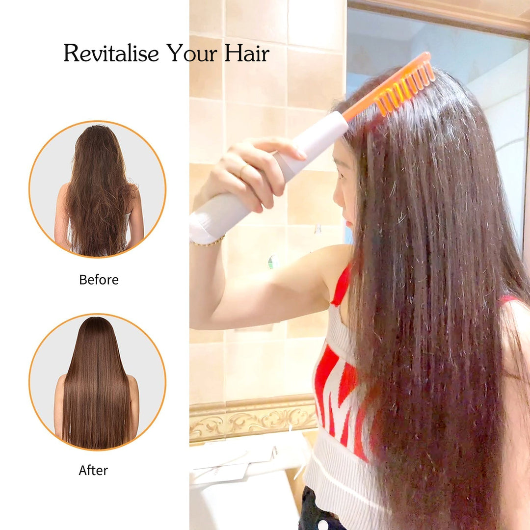 "Advanced high-frequency facial and hair therapy device with neon wands for anti-aging, acne reduction, and scalp stimulation