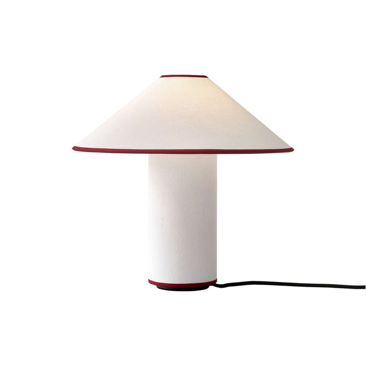 Elegant Metal & Fabric Table Lamp 32cm
