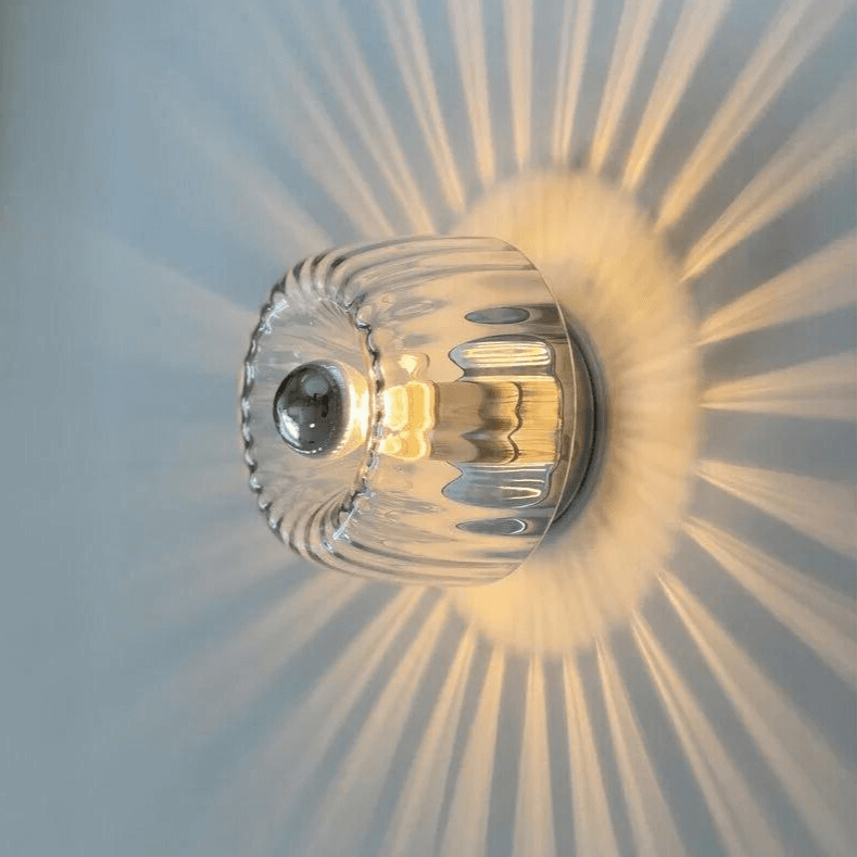 Modern Nordic Glass Wall Light Fixture