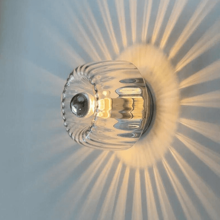 Modern Nordic Glass Wall Light Fixture