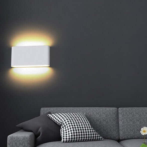 Modern LED Outdoor Wall Sconce Up Down Light Fixture