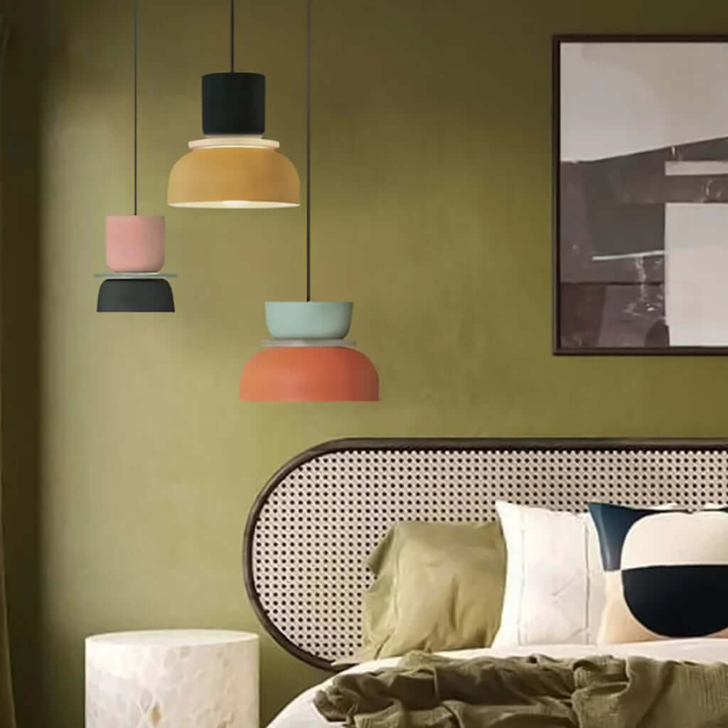 Color Block Nordic Pendant Light