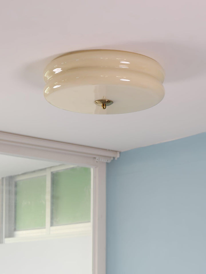 Geometric Art Deco Ceiling Light Fixture