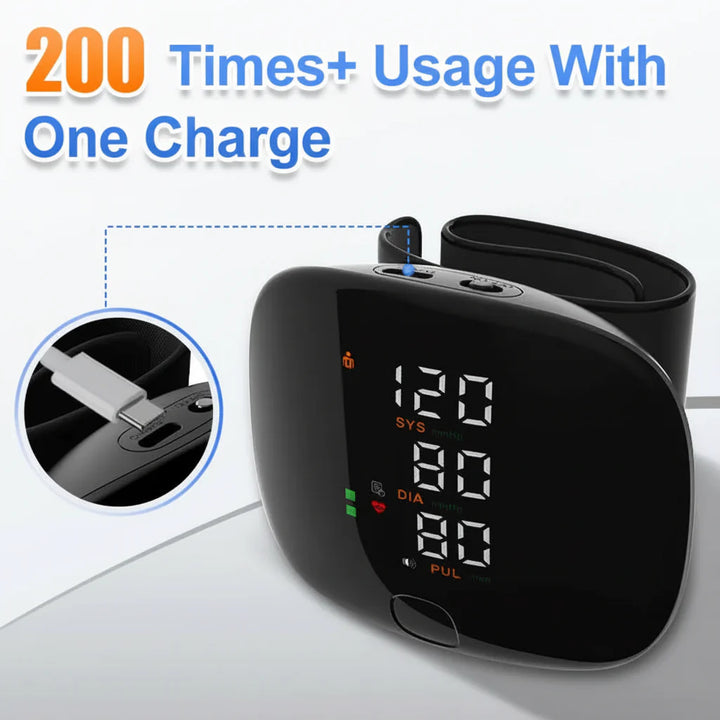 User-friendly digital wrist blood pressure monitor. Essential for proactive home health management.