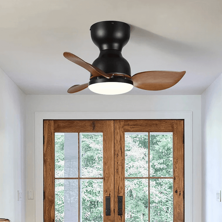 18" Ceiling Fan with Light & Remote