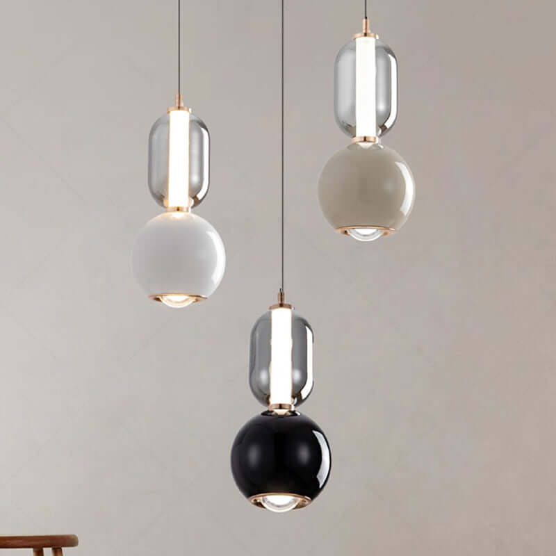 Modern Glass Pendant Light Chandelier
