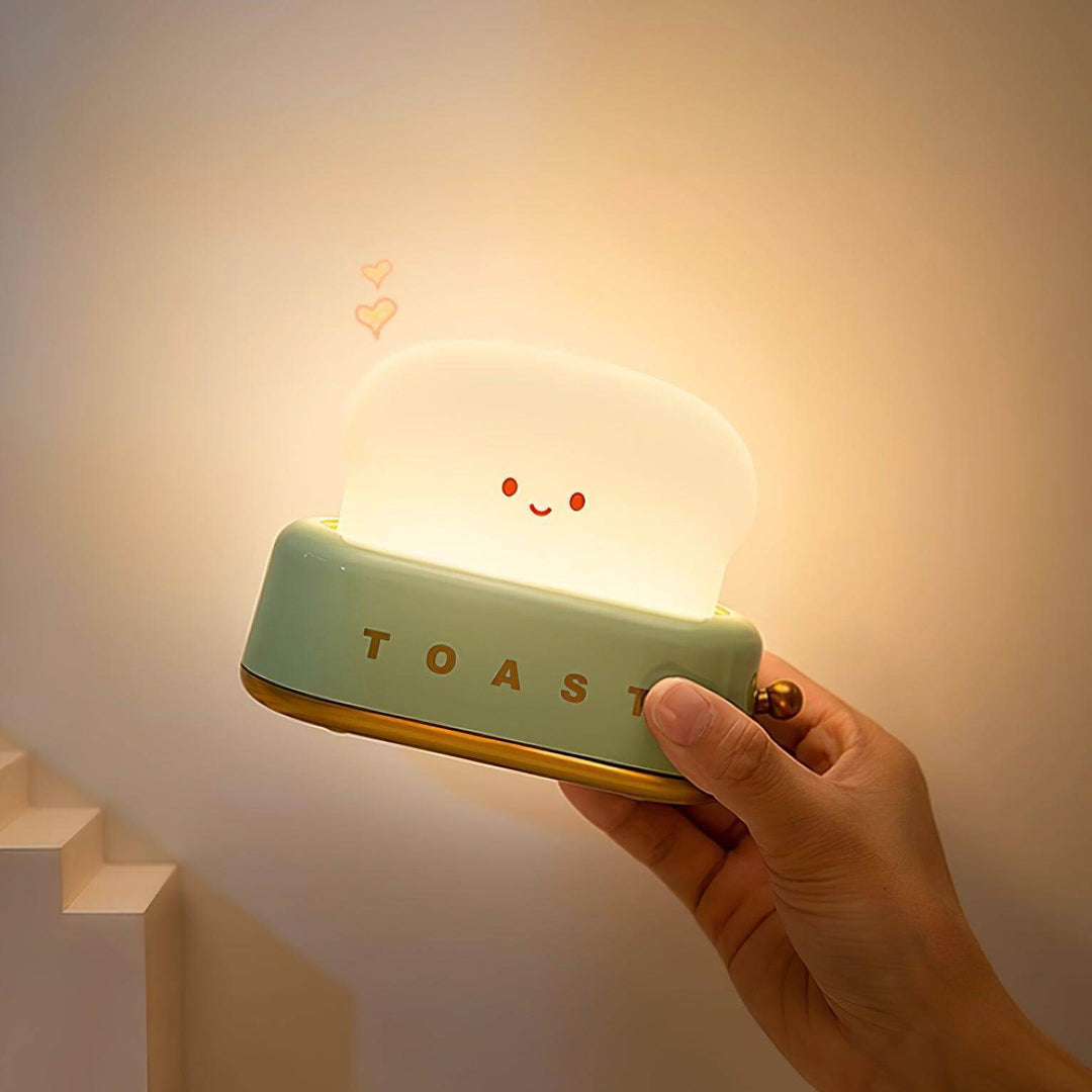 Rechargeable Toaster Lamp, Battery Desk Light