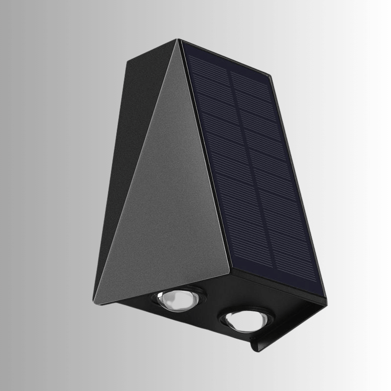 Solar LED Wall Light Outdoor Waterproof Garden